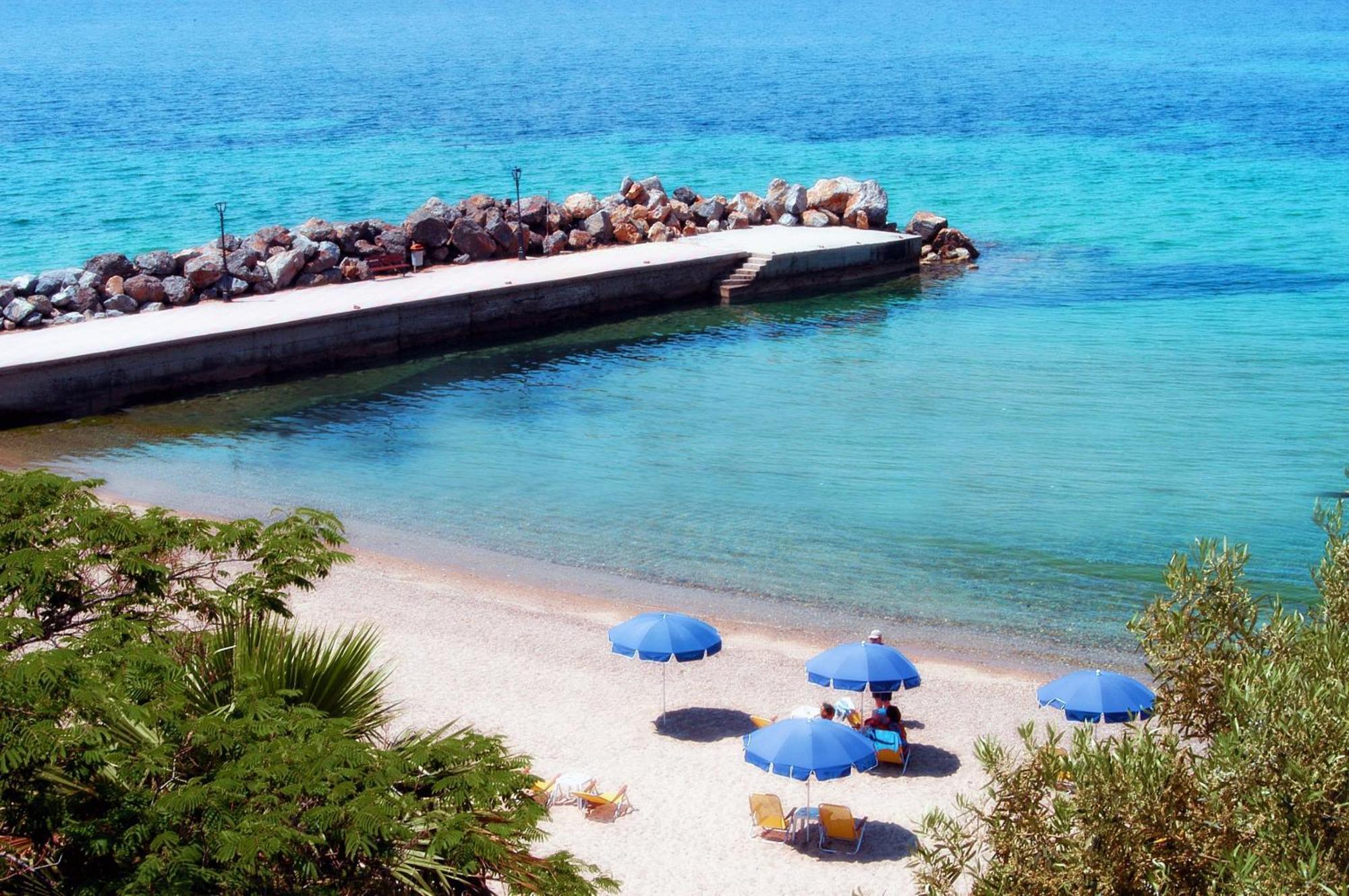 Xenios Loutra Village Beach Hotel アギア・パラスカヴィ エクステリア 写真