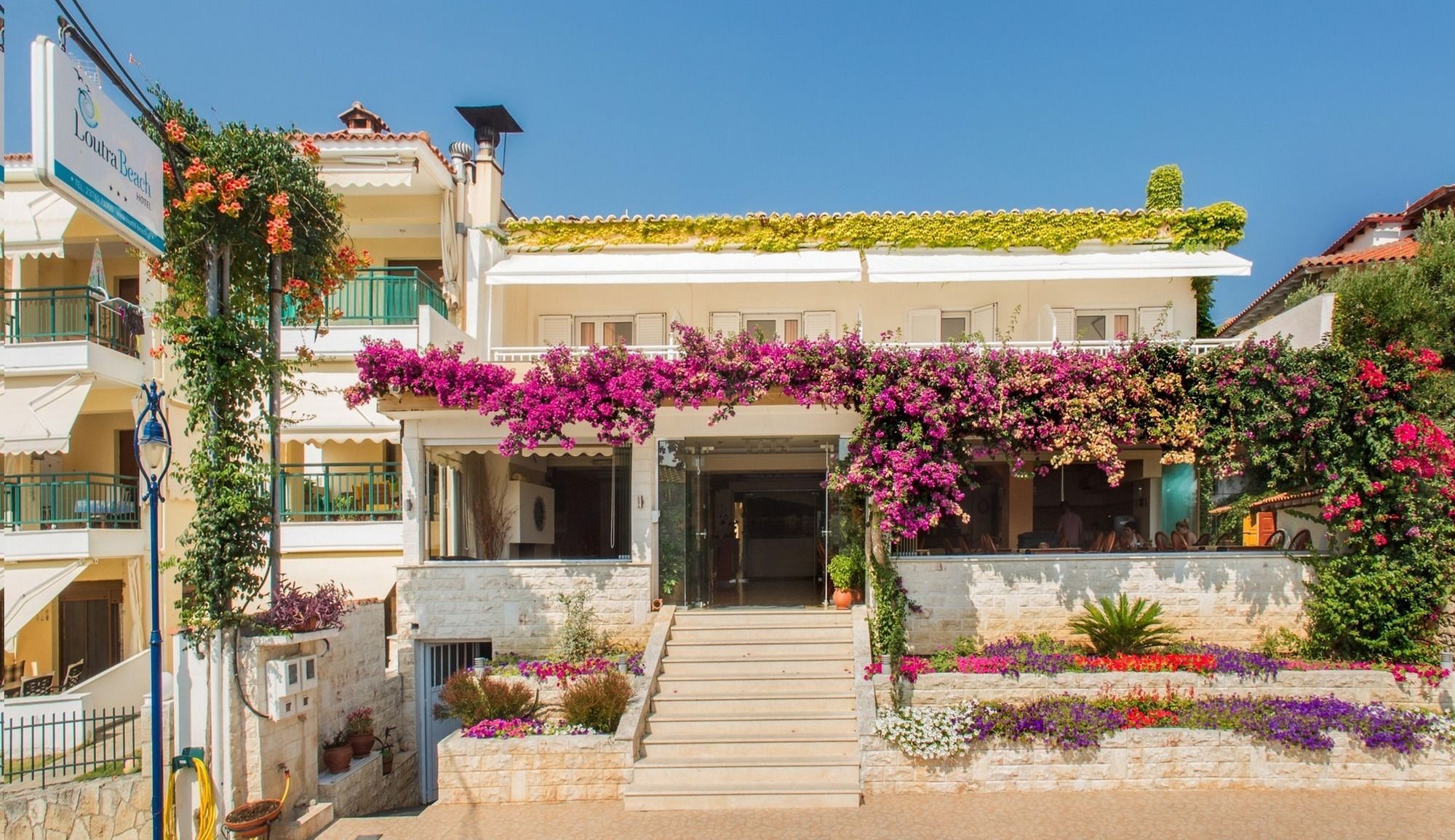 Xenios Loutra Village Beach Hotel アギア・パラスカヴィ エクステリア 写真